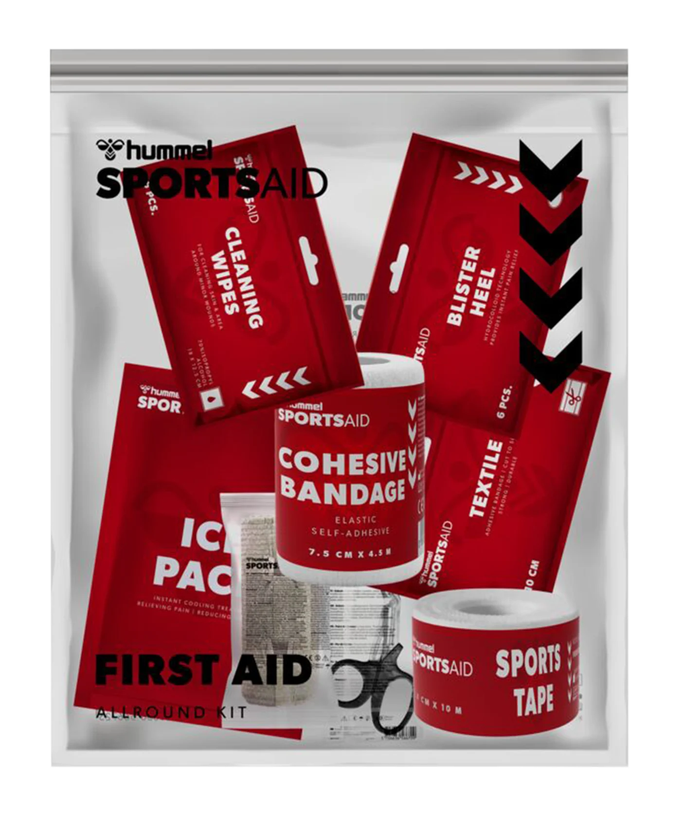 Hummel Allround Erste Hilfe Tasche Weiss F9001
