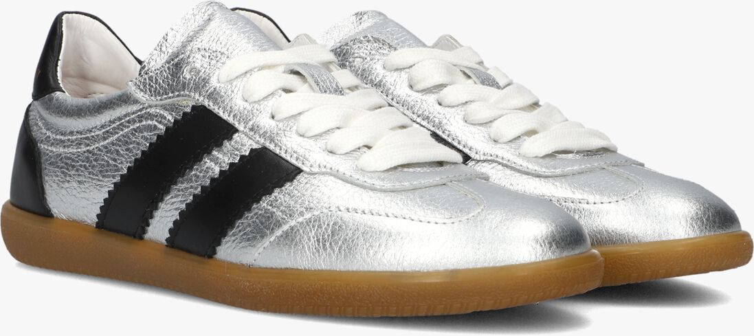 zilveren stefano lauran lage sneakers 1white101