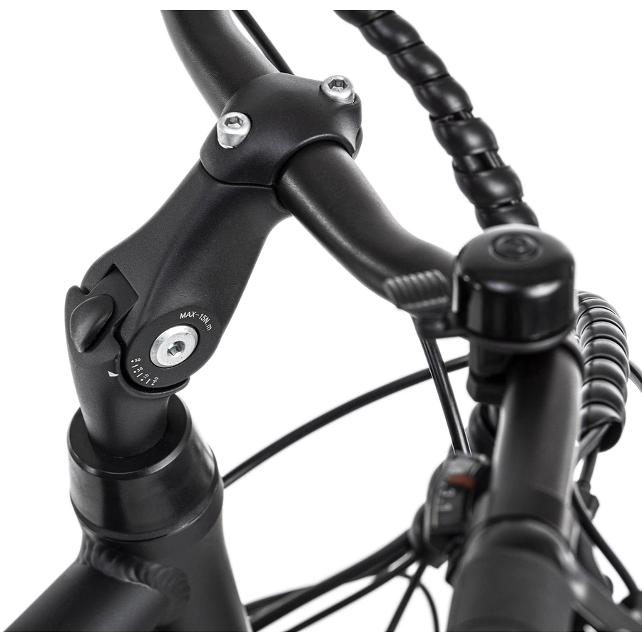 Adore Pedelec E-Bike Herren Cityrad 28'' Adore Marseille schwarz schwarz