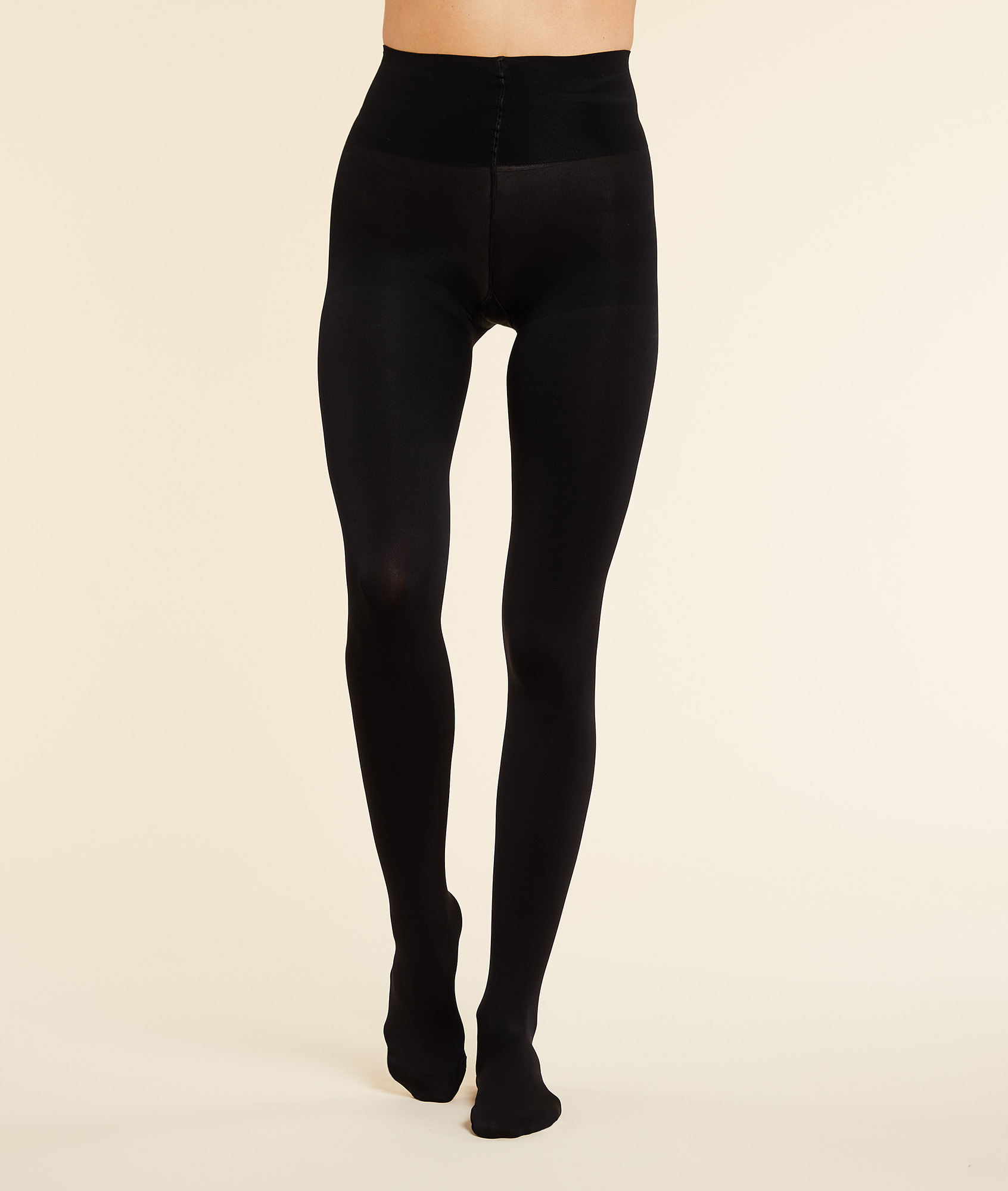 Collant essentiel opaque ceinture ajustable - 100D