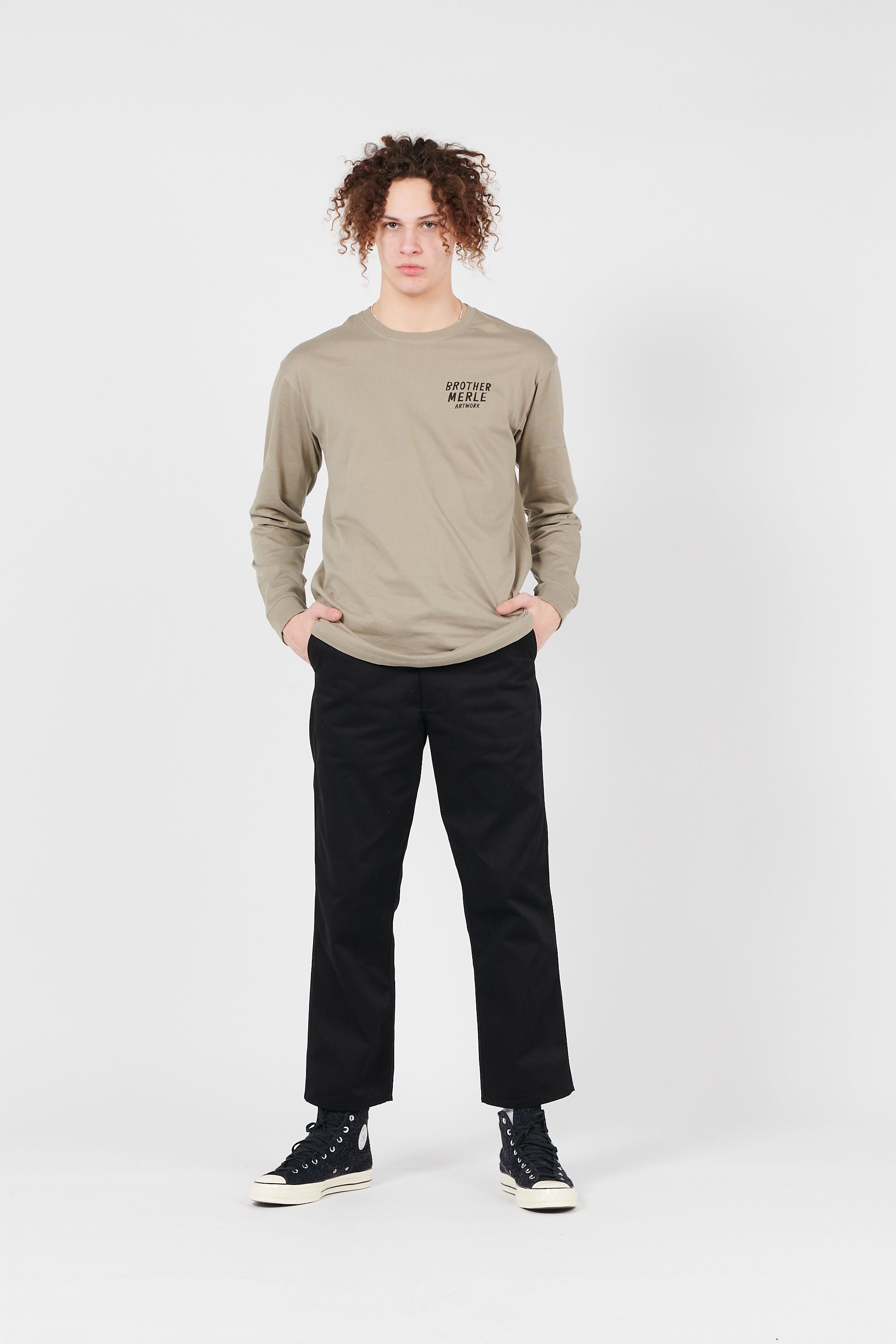 HUF Pantalon BOYD Noir
