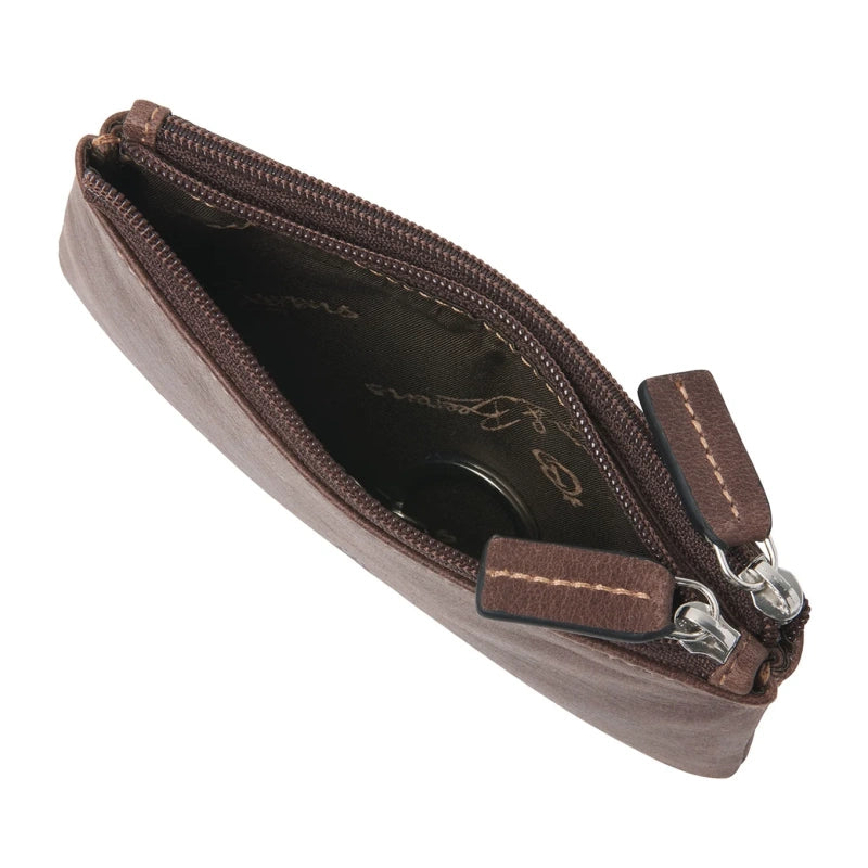 Castelijn & Beerens Canyon Sleuteletui 2 Ritsen RFID Protected Mocca