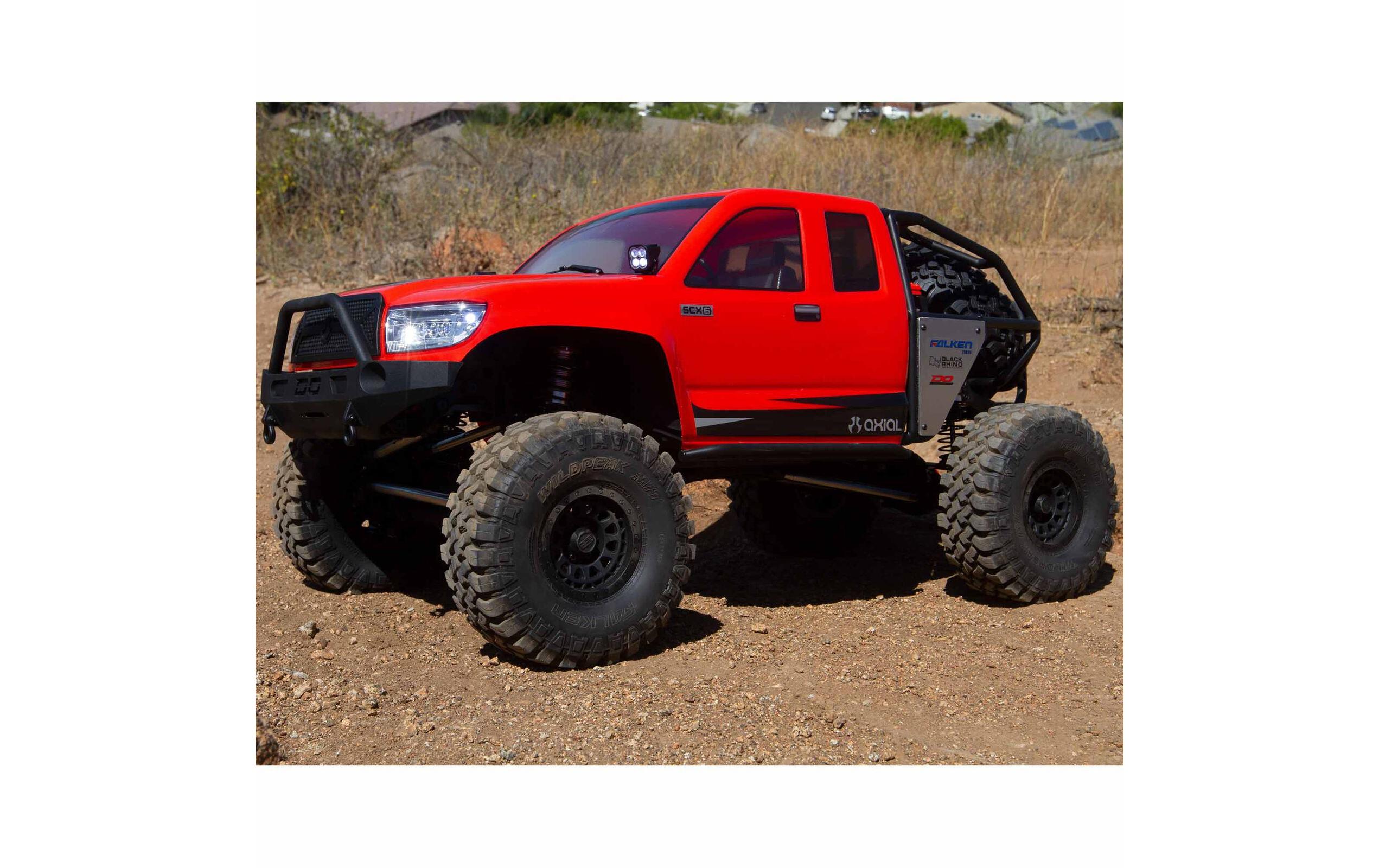 Rock Crawler SCX6 Trail Honcho 4WD Rot, ARTR, 1:6<br>Grosser Rock Crawler mit leistungsstarken Spektrum Komponenten