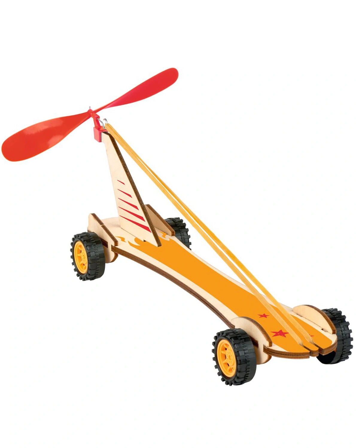 Bausatz PHÄNOMINT - RENNWAGEN mit Gummimotor