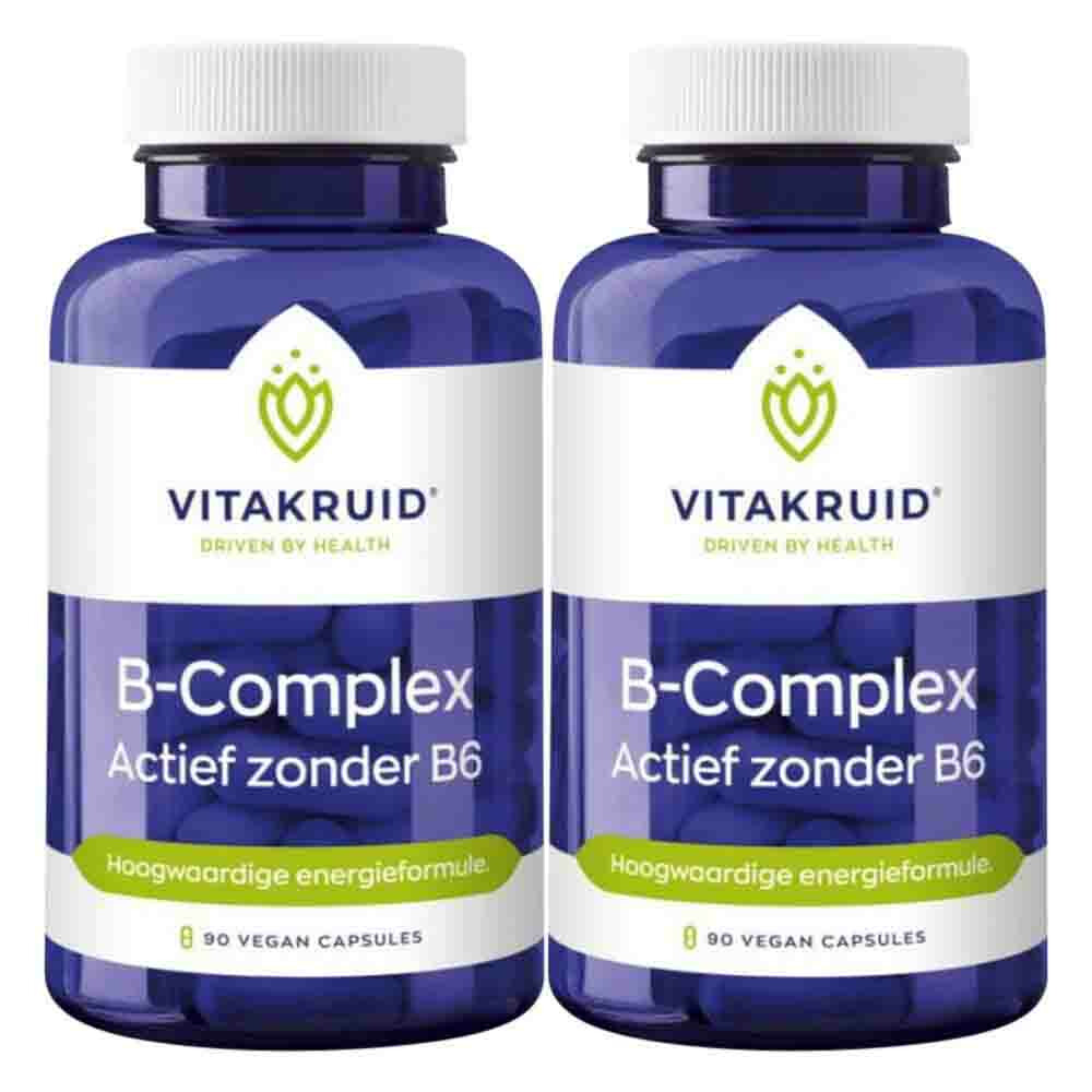 2x Vitakruid B-Complex Actief Zonder B690 vegacapsules