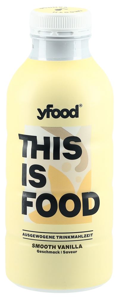 YFOOD Trinkmahlzeit<br>500 ml, Flasche, Smooth Vanilla