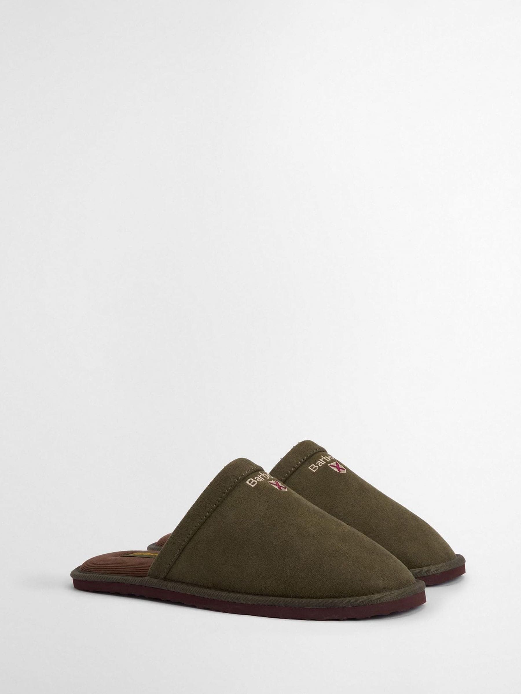Groen - Barbour® Tartan Everitt pantoffels