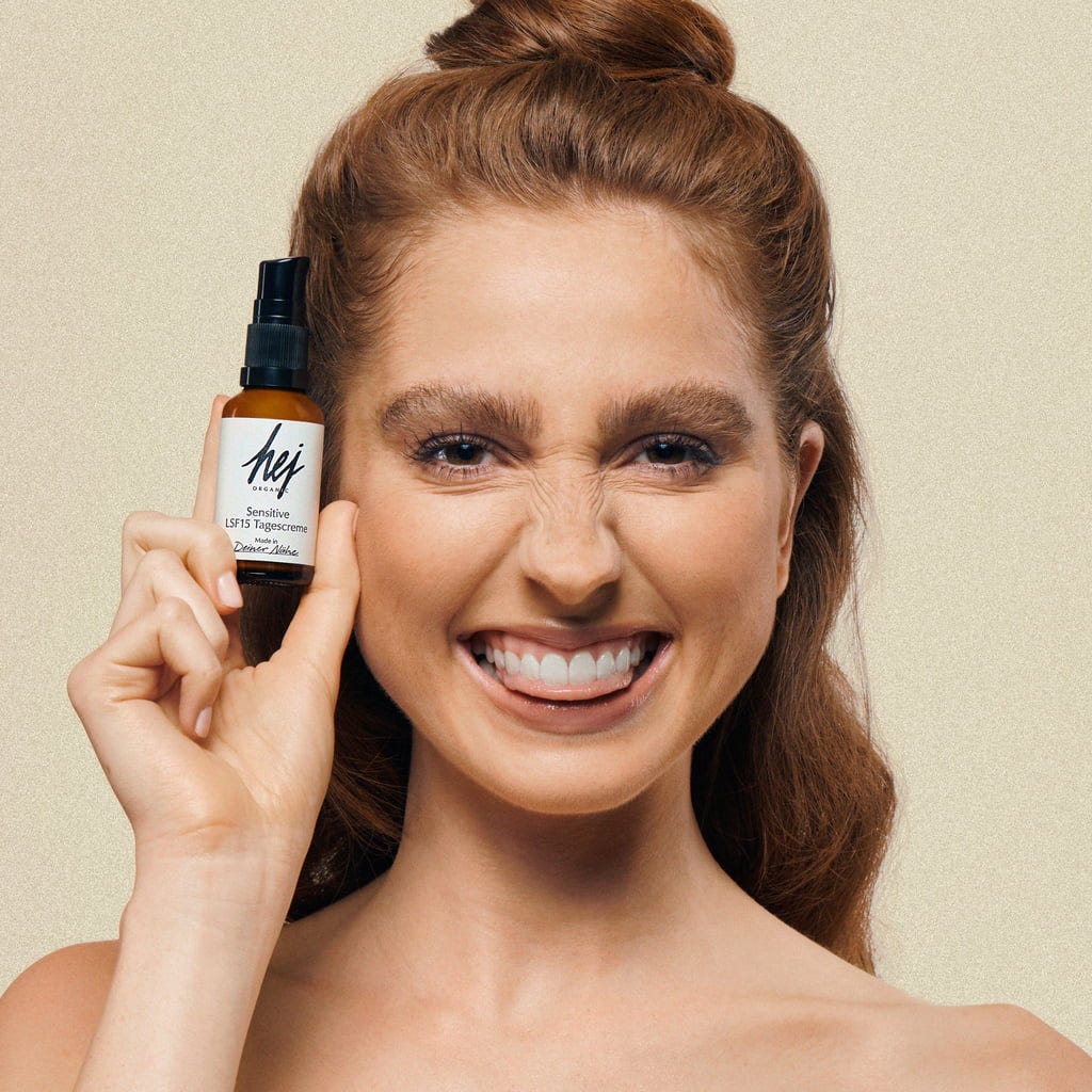 HEJ ORGANIC  Sensitive LSF 15 Tagescreme, 30 ml