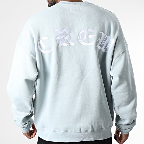 Sweat Crewneck M22685VSW Bleu Clair