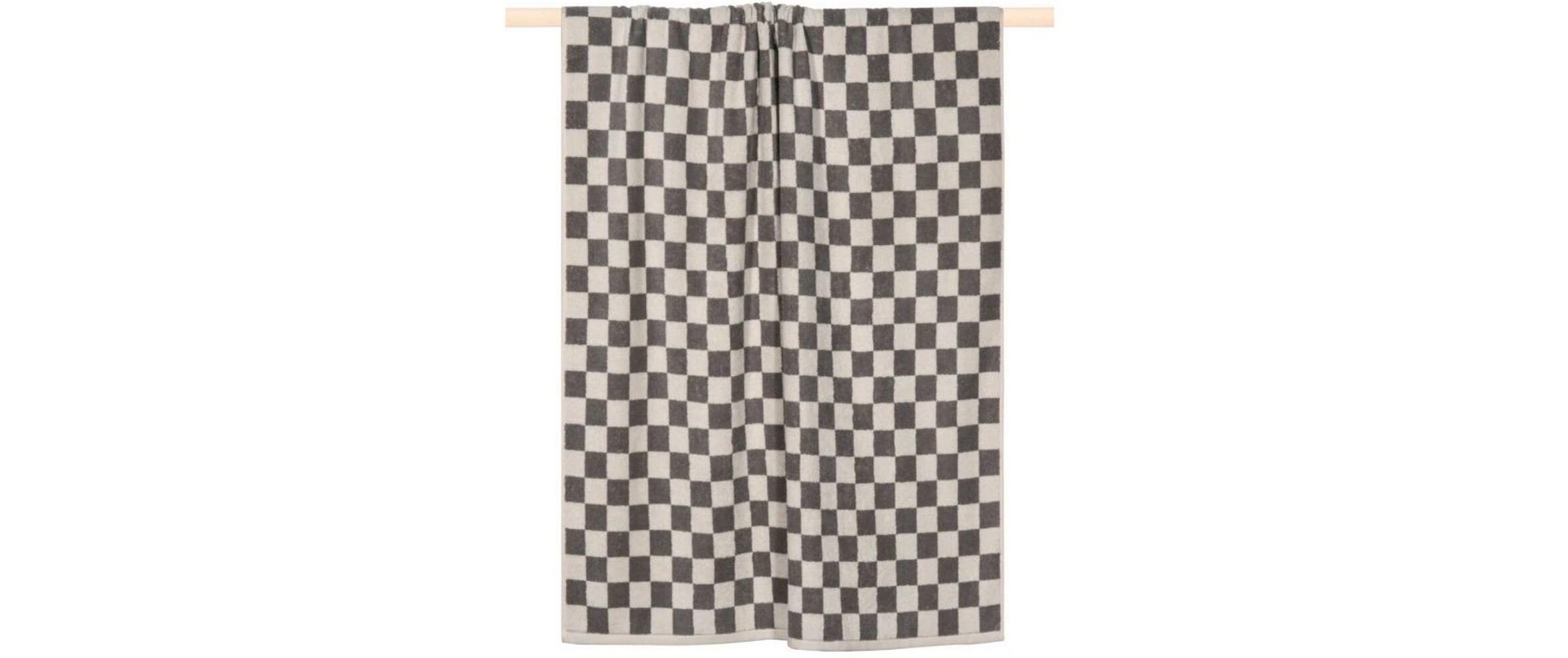 Duschtuch Chess 70 x 140 cm, CharocalSaugstarkes Baumwolltuch