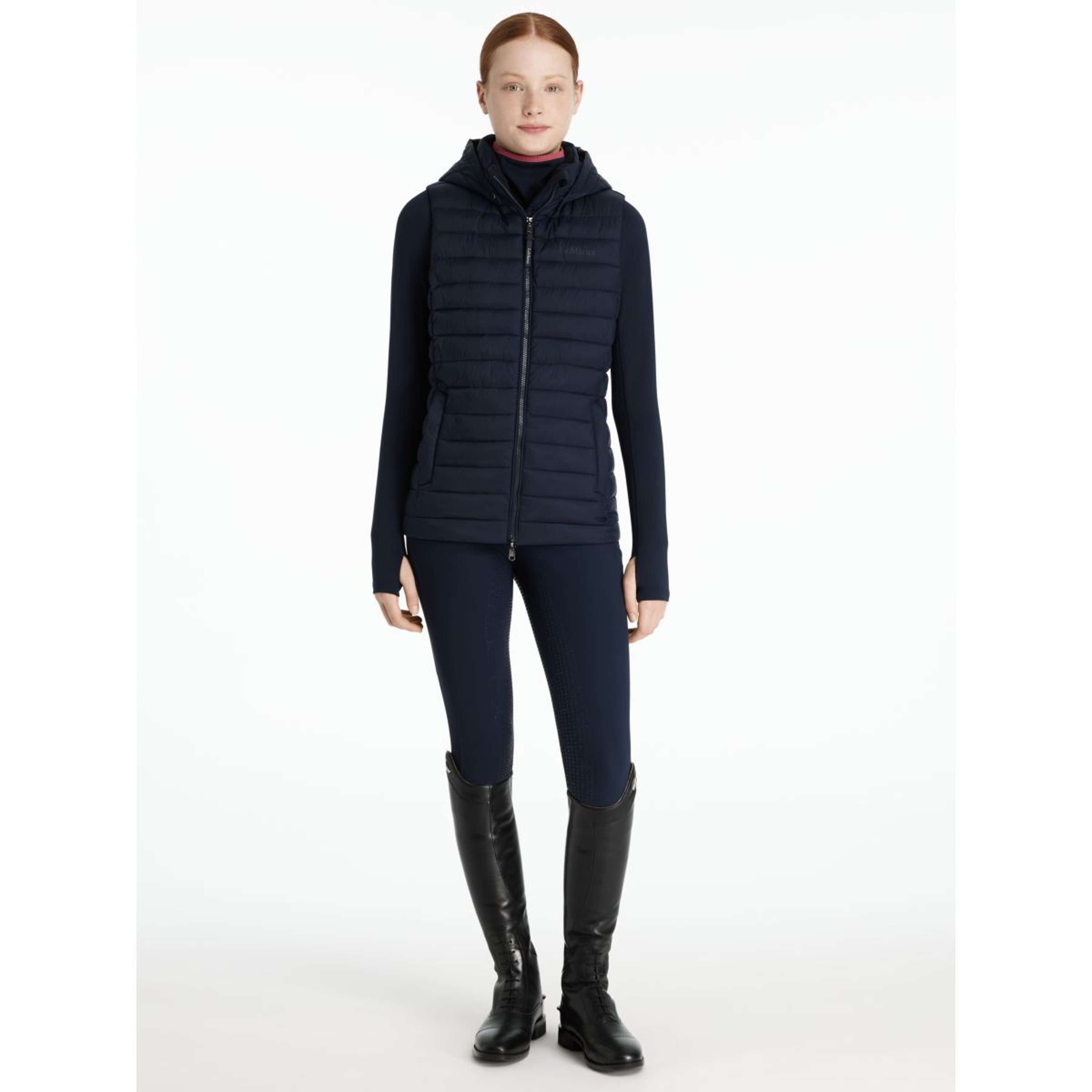 LeMieux Bodywarmer Young Rider Ruby Navy