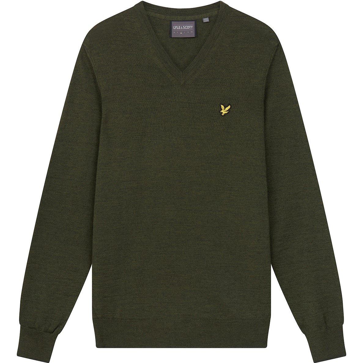 Lyle and Scott Golf V Neck Jumper