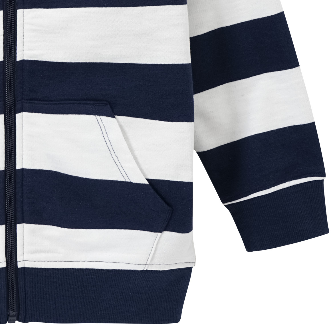 Topolino Jungen Sweatjacke mit Bio-Baumwolle dunkelblau / weiss