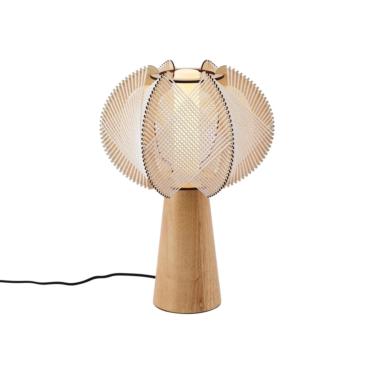 Japandi tafellamp beige 45cm - Gertie