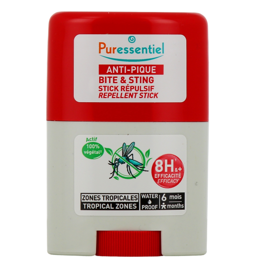 Puressentiel anti moustiques zones tropicales - Lait ou stick répulsif