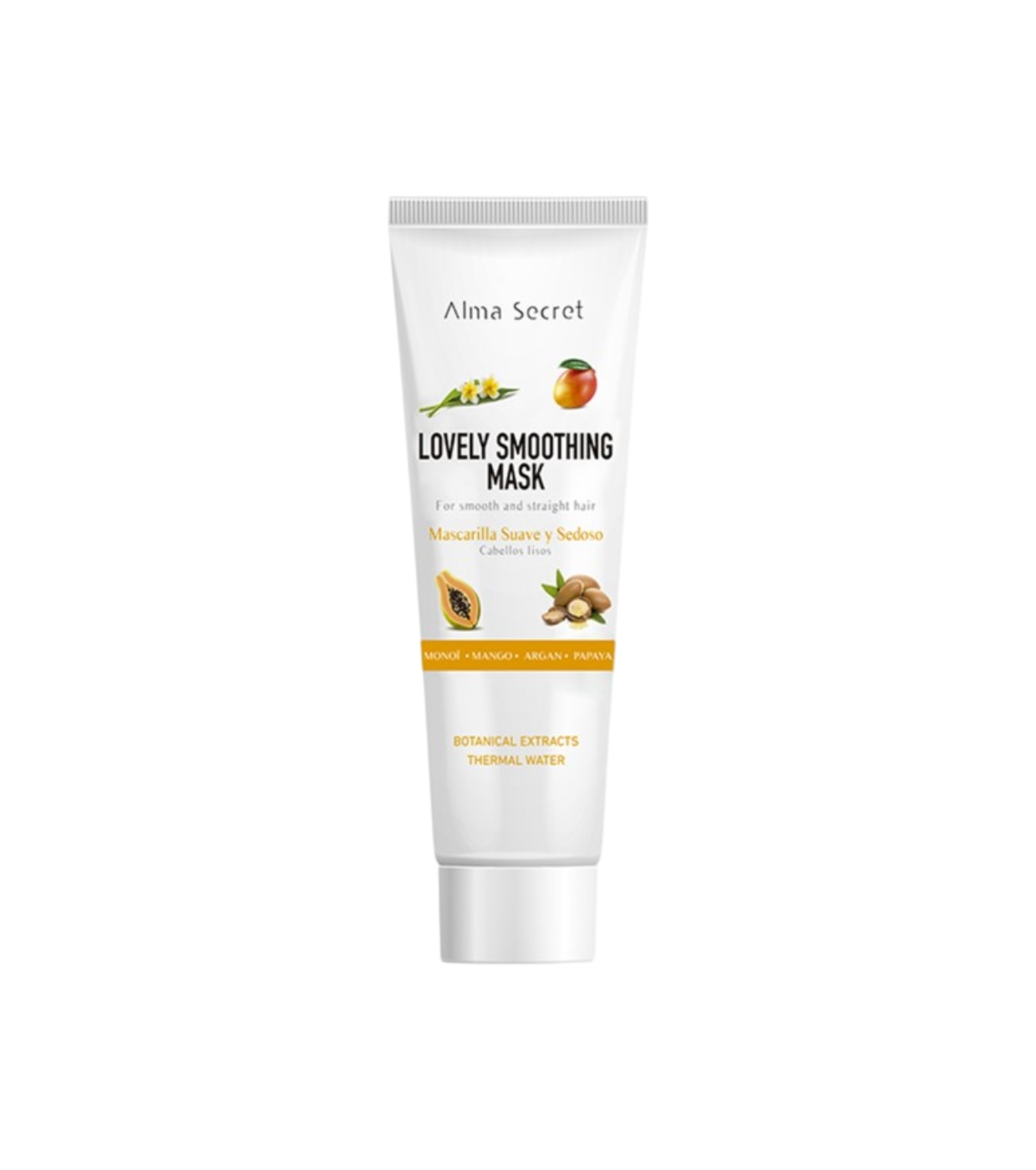 Alma Secret - Máscara capilar Lovely Smoothing para cabelos lisos - Tamanho mini: 30ml