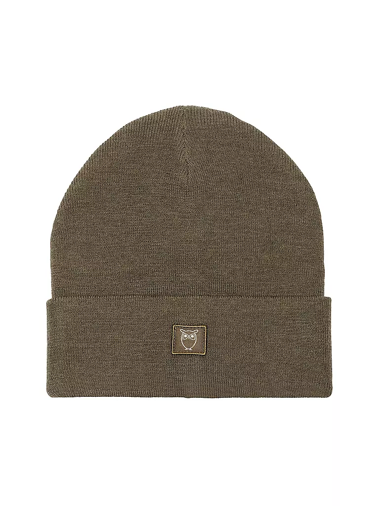 KNOWLEDGE COTTON APPAREL Mütze - Haube olive