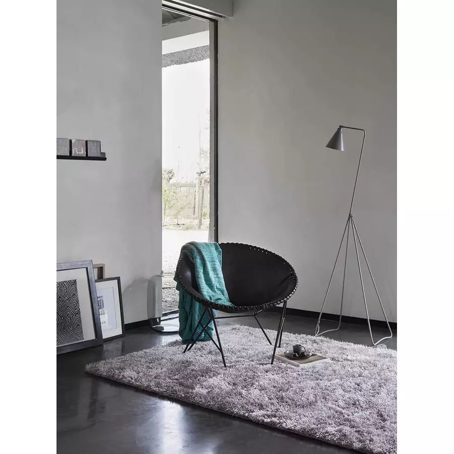 Esprit Hochflorteppich New Glamour silber
