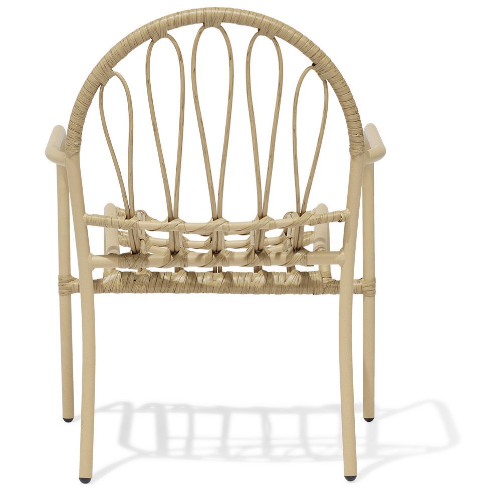 Fauteuil enfant vintage naturel - L42xP40,5xH55 cm