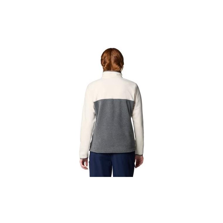 Columbia W Benton Springs 1/2 Snap Pull Over II City Grey Heather