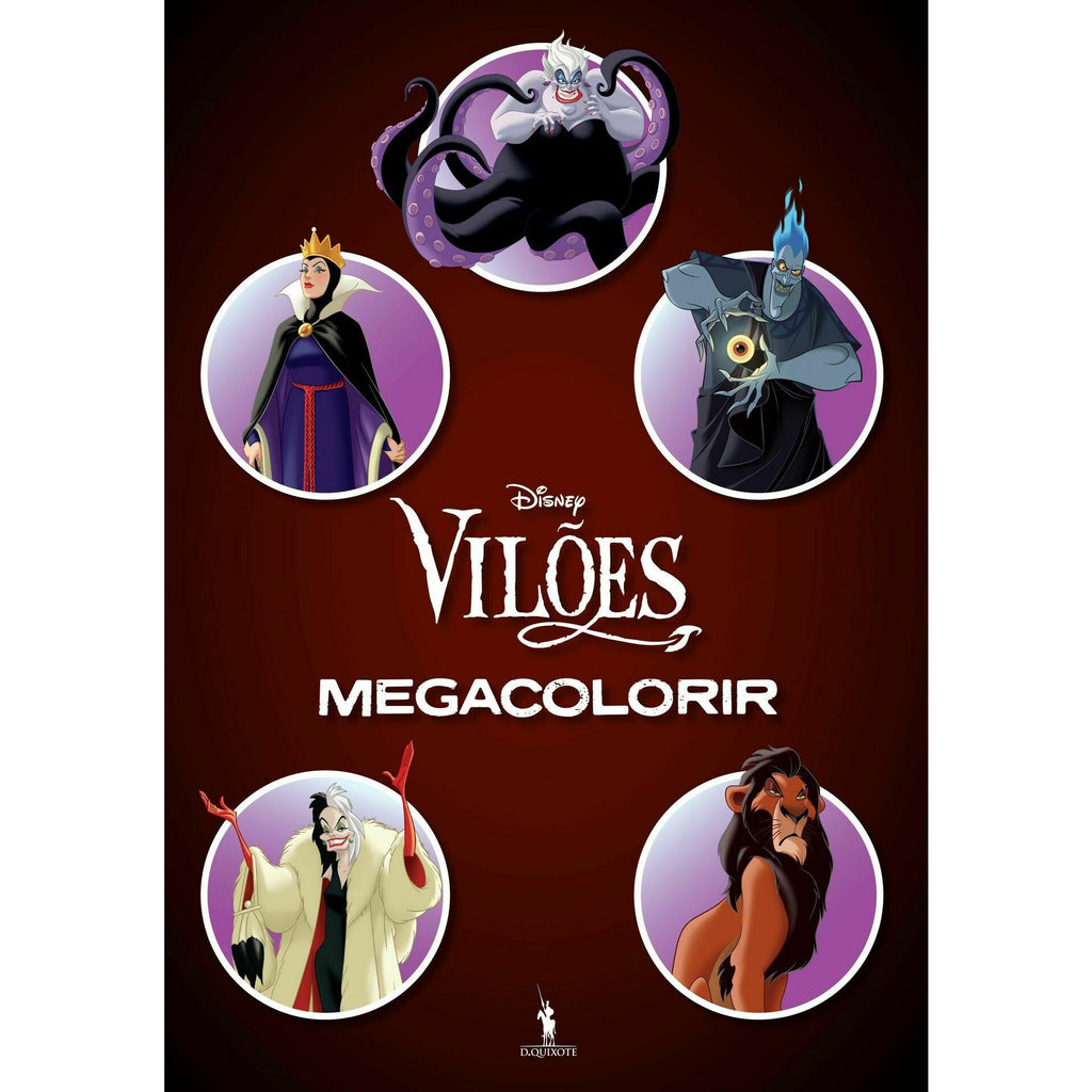 Megacolorir Vilões de Disney