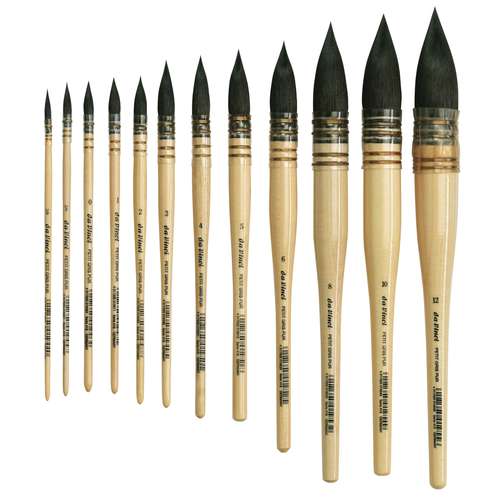 da Vinci Französischer Aquarellpinsel, Serie 418, Aufholzpinsel