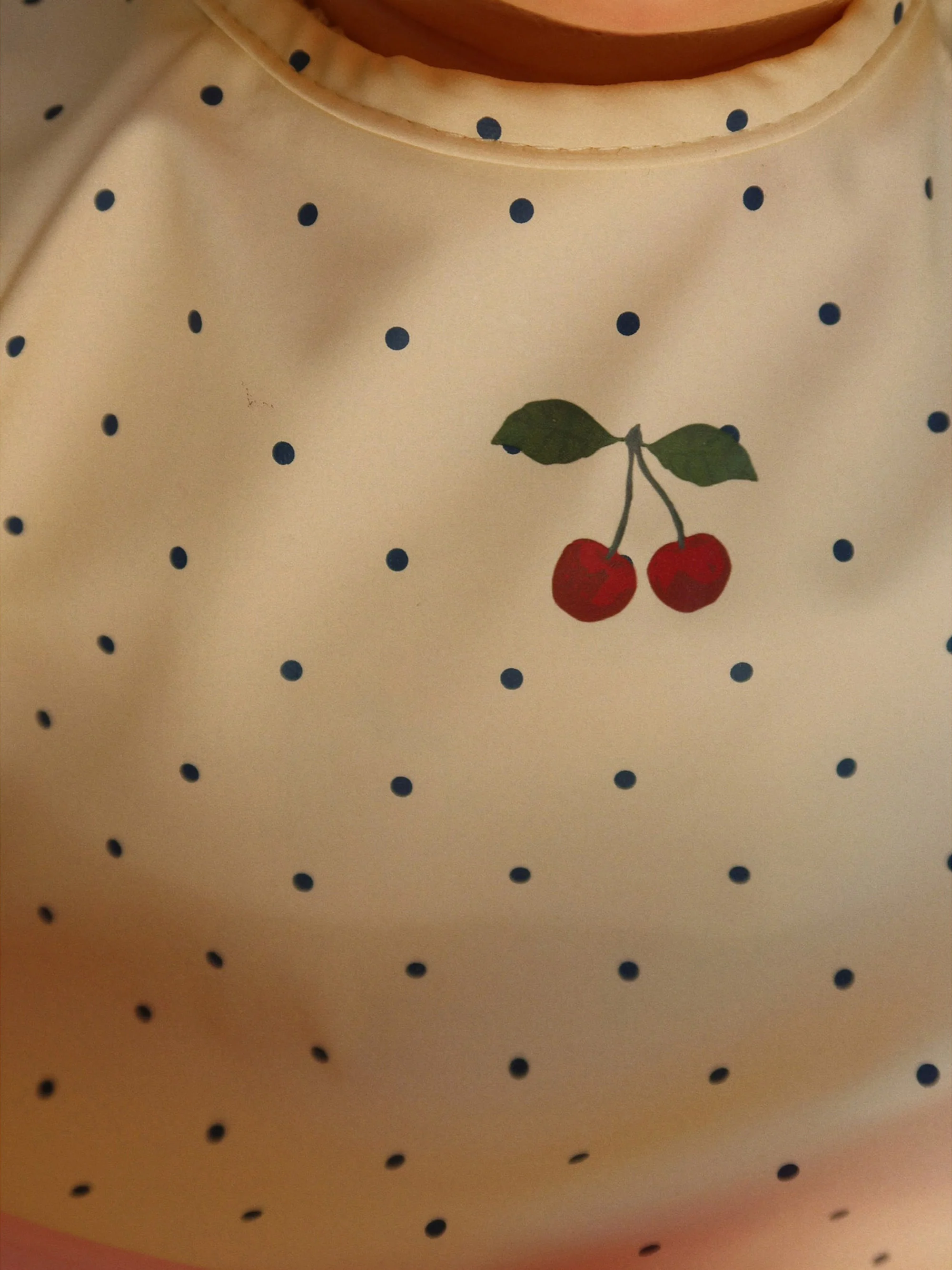 Slabbetjes Navy Dot met mouwen, set van 2, verschillende maten