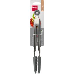 Pince à grillade, inox/silicone, 260 mm