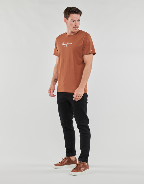 Pepe jeans - EDWARD TEE - Marron