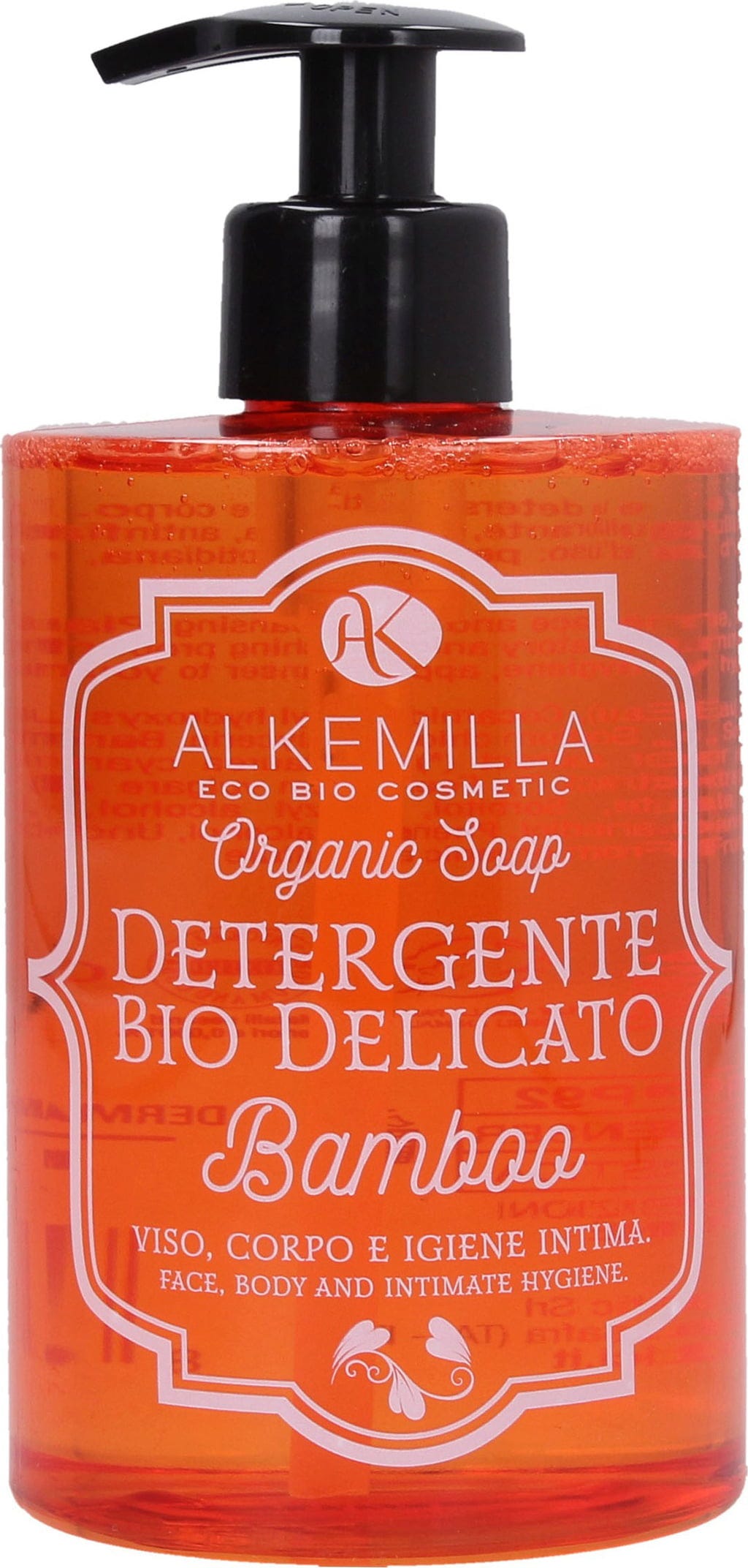 Alkemilla Eco Bio Cosmetic  Bambus Mildes Waschgel, 500 ml