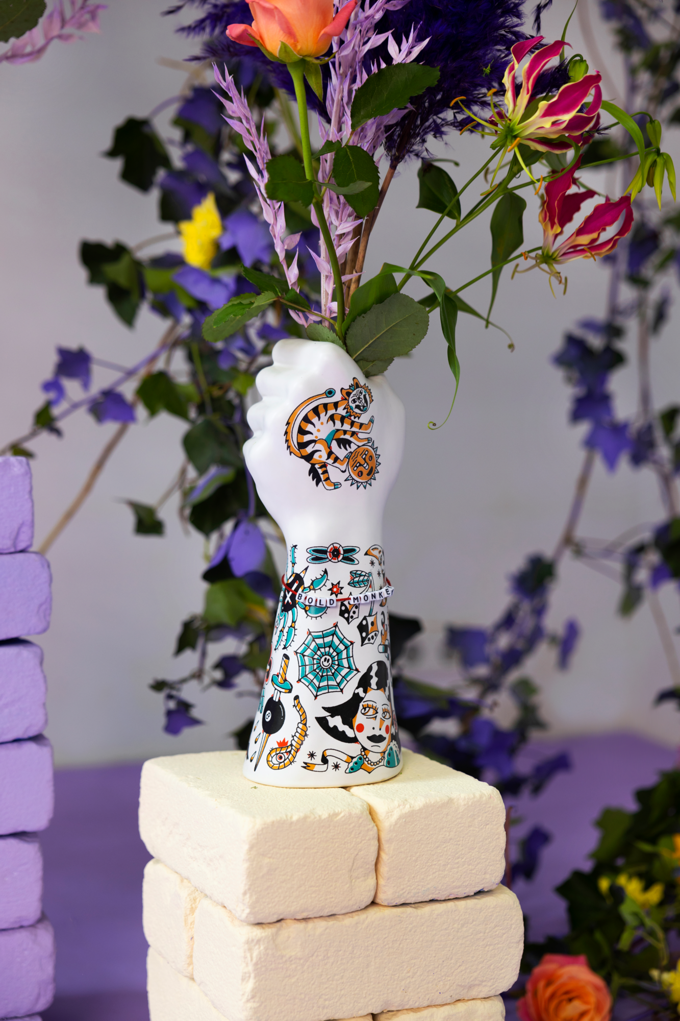 LIBERTY MATTERS VASE COLOURFUL