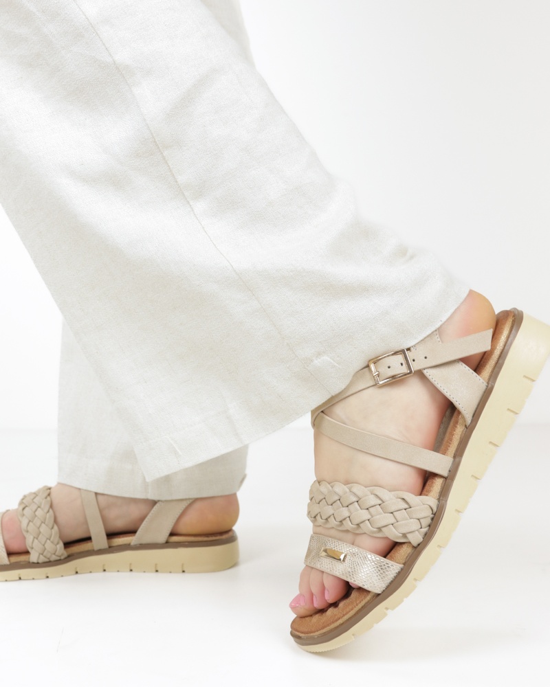 Dolcis Sandalen  - beige