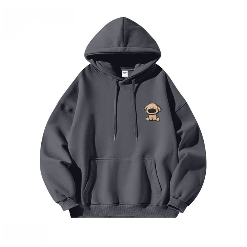 Kupyd - Hoodie met lange mouwen en hondenprint