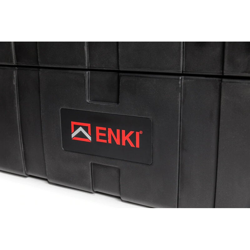 ENKI AMG-2 Electric Bass Guitar Case reiskoffer voor twee elektrische basgitaren