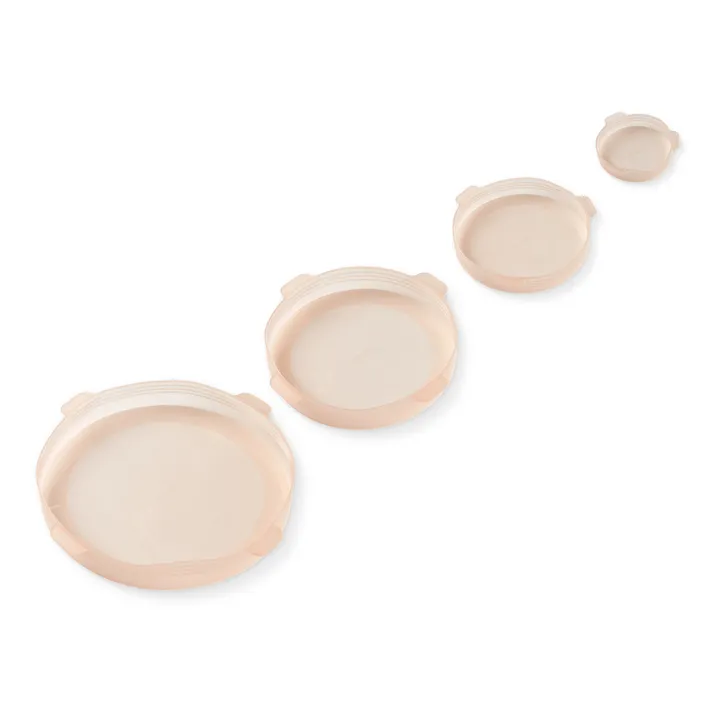 Liewood Couvre plat en silicone Rasmus | Rose pâle