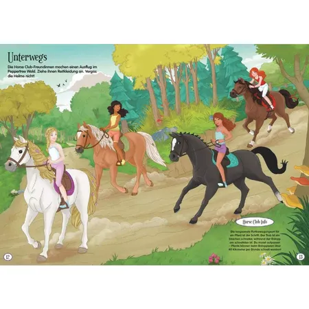 Ameet Verlag Schleich®® Horse Club – Anziehen mit Stickern