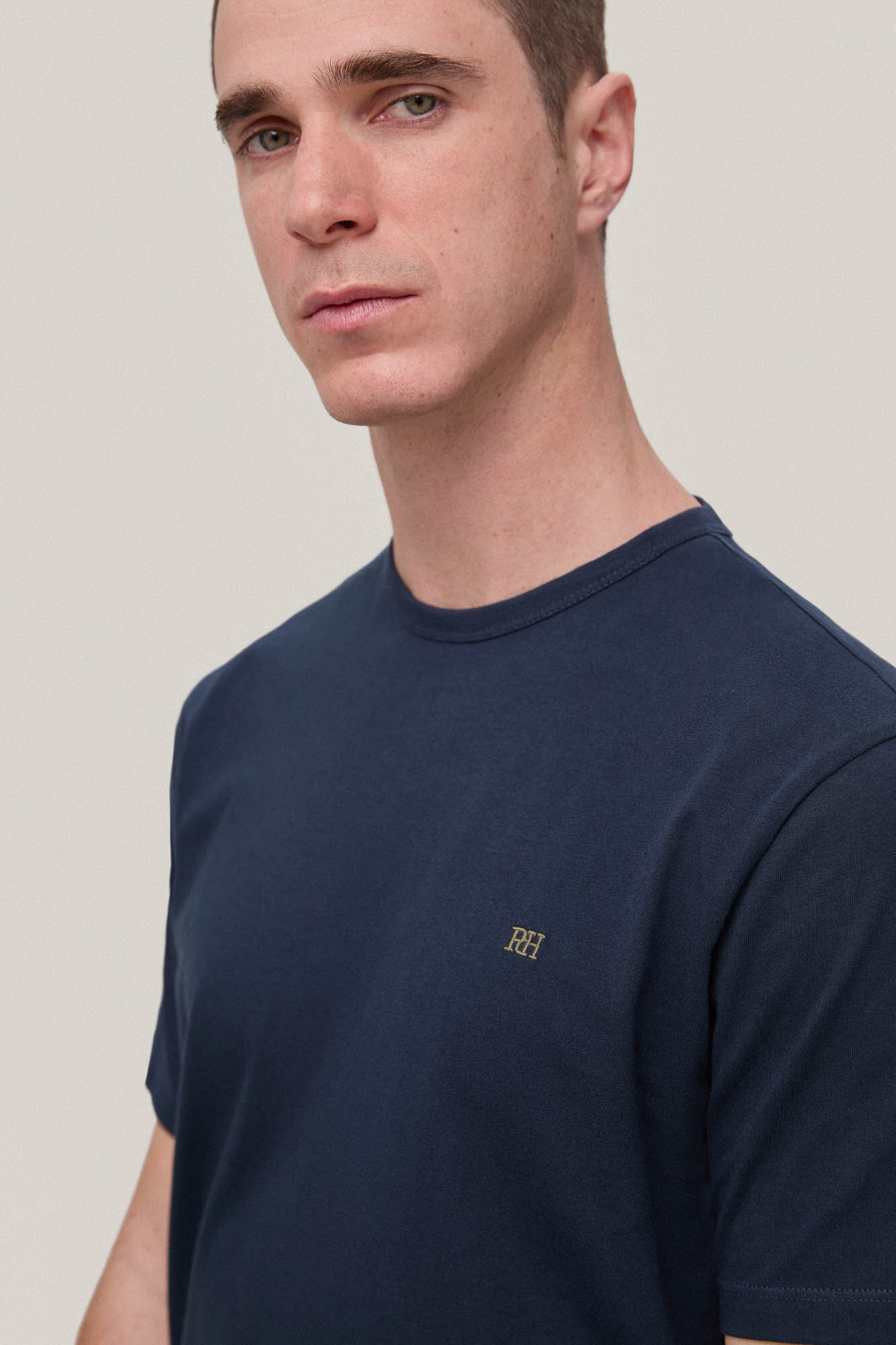 Camiseta básica - Azul
