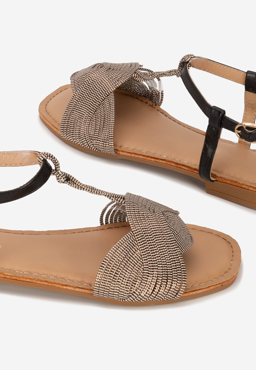 Sandales femme noires Zuralia