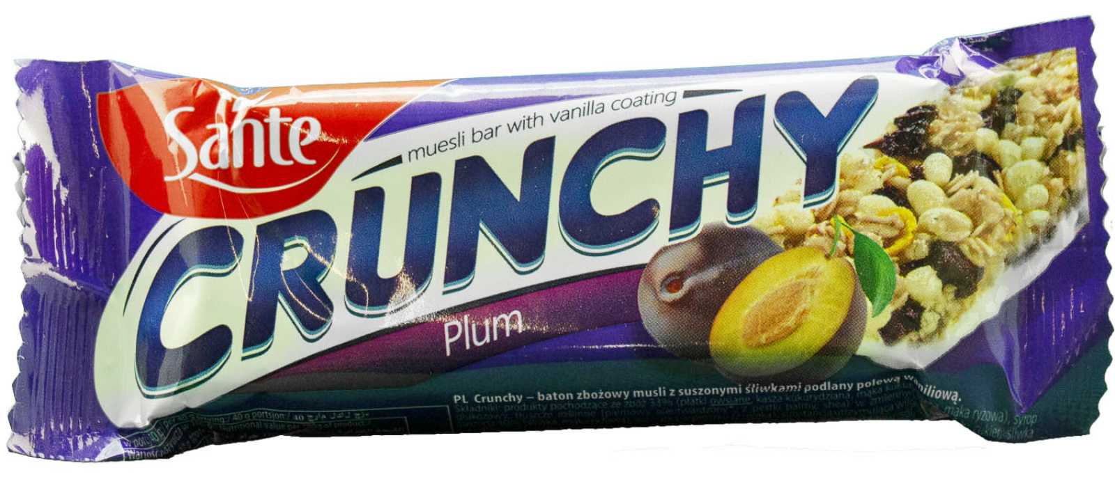 Barra de cereal Sante Crunchy 40g