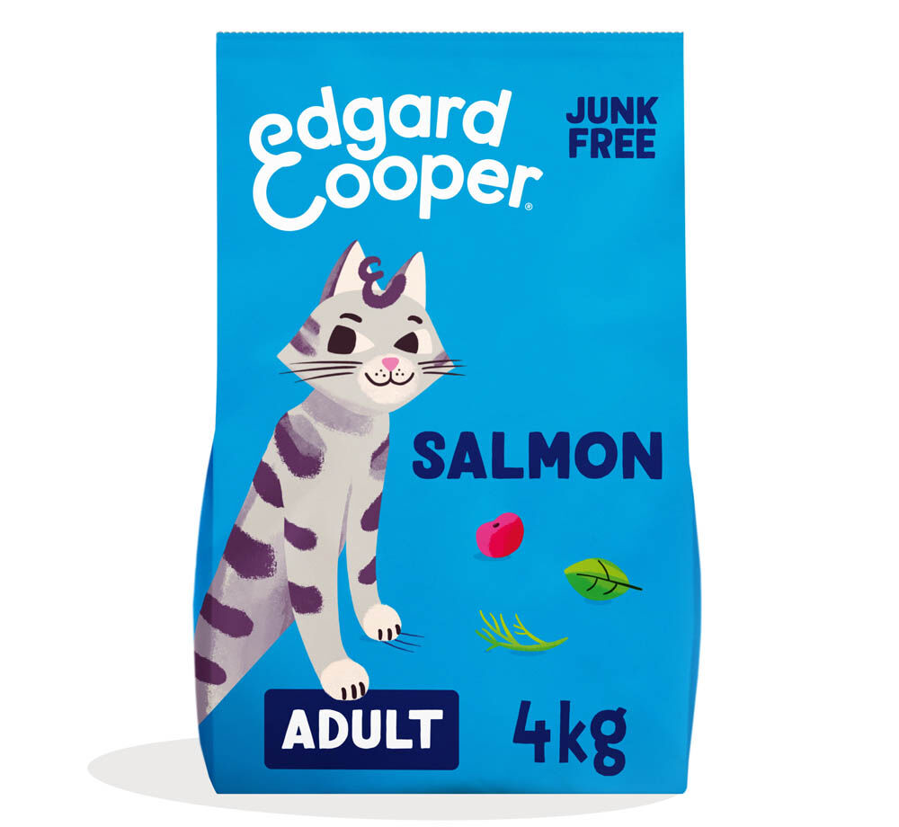 Edgard & Cooper Brokjes - Kattenvoer - 4000 Gram - zalm