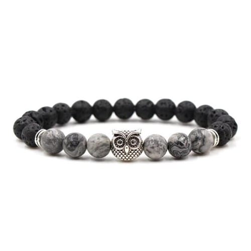 Bracelet sagesse en basalte
