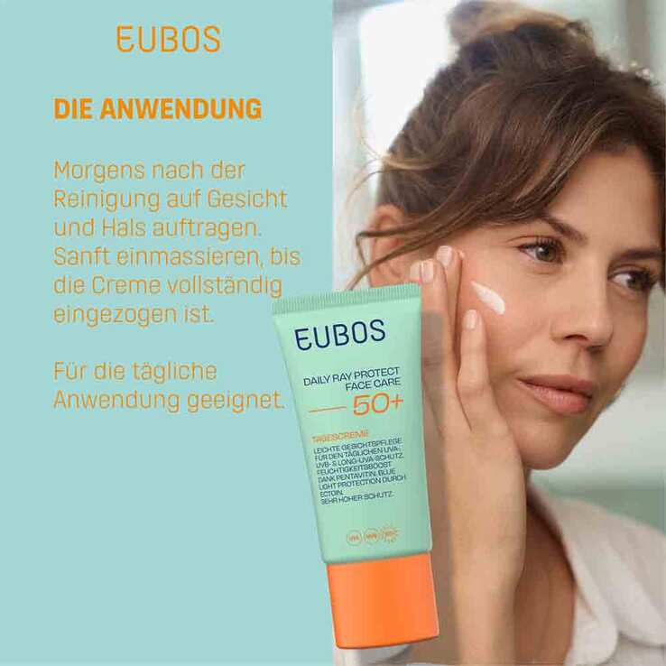 Eubos Daily Ray Protect Face Care Tagescre.LSF 50 + , 50 ml