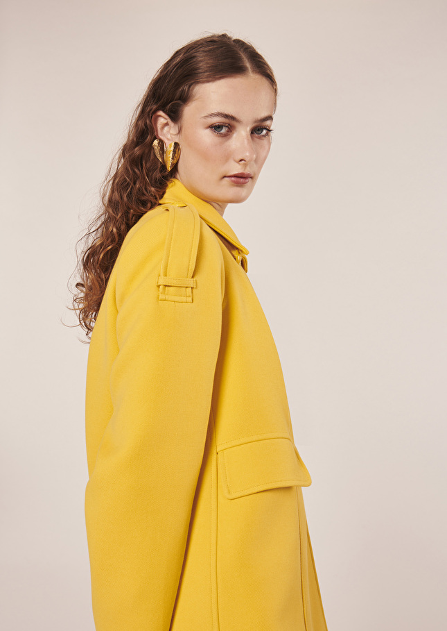Manteau Marniejaune en double coton