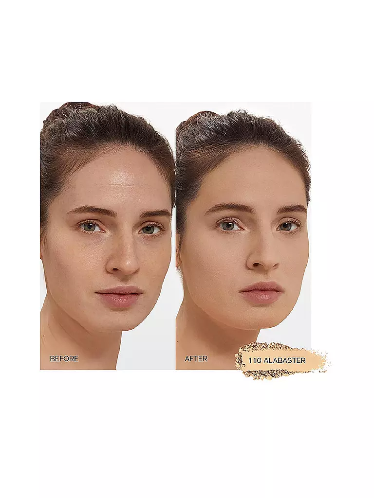 SHISEIDO Synchro Skin Self-Refreshing Custom Finish Powder Foundation (110 Alabaster) beige