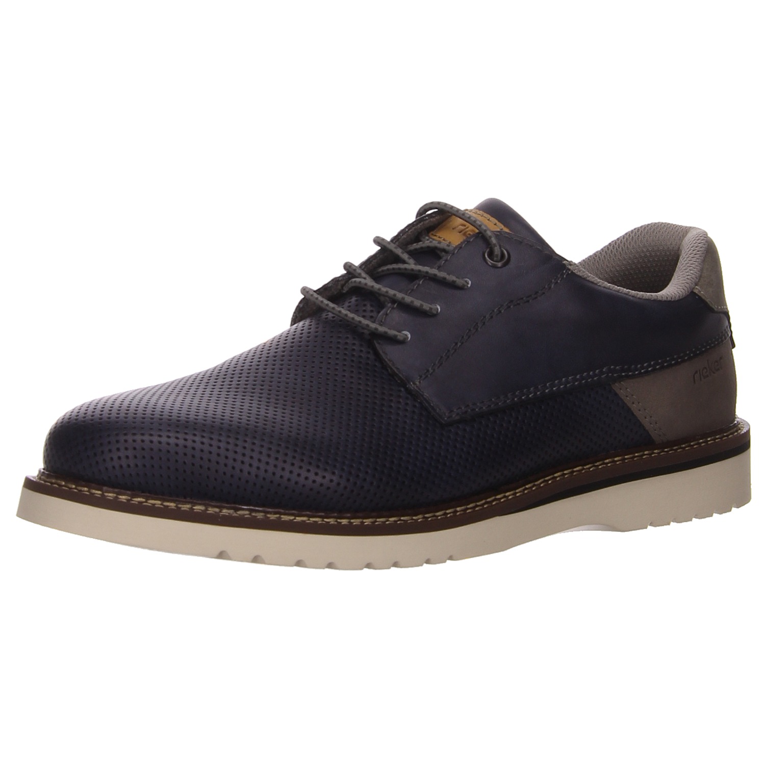 Rieker Schnürschuhe blau blau
