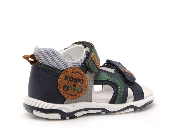 Bopy nu pieds enfant irwin bleu