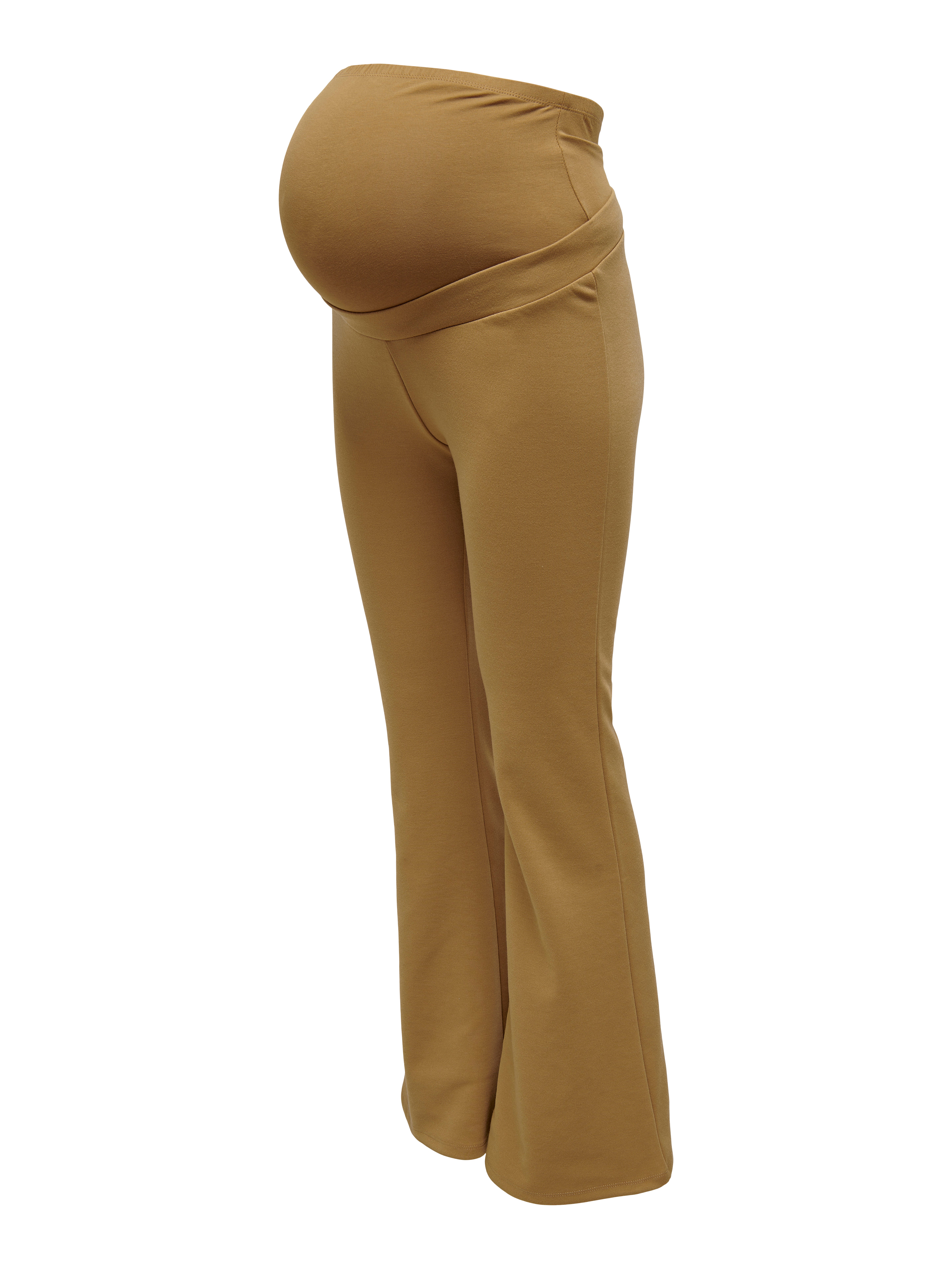 OLMFEVER Hohe Taille Normal geschnitten Hose mit weitem Beinschnitt Bistre