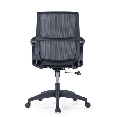 Fauteuil de bureau EDDY - accoudoirs fixes - noir