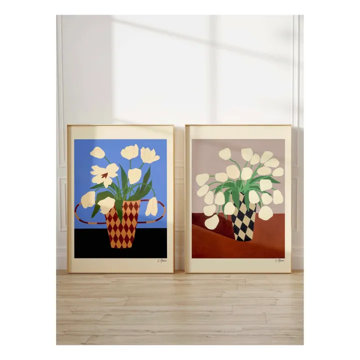 Carla Llanos Affiche Tulips