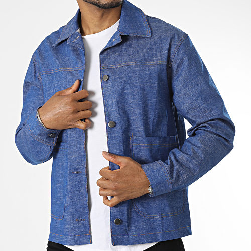 Surchemise En Jean Bleu Denim
